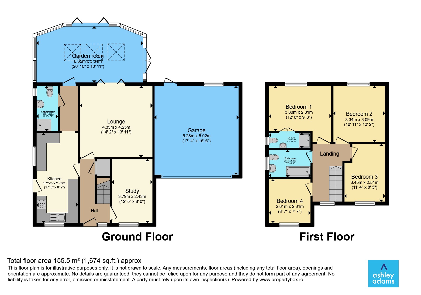 4, Spinney Hill, Derby floorplan