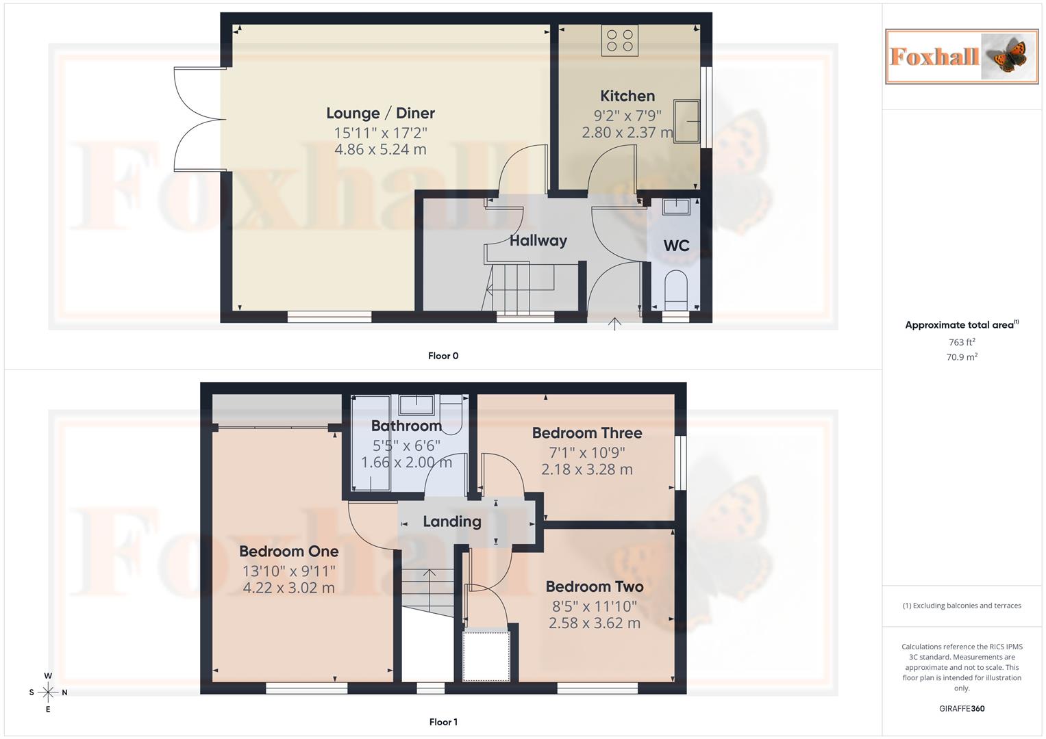 1, Nock Gardens, Ipswich floorplan