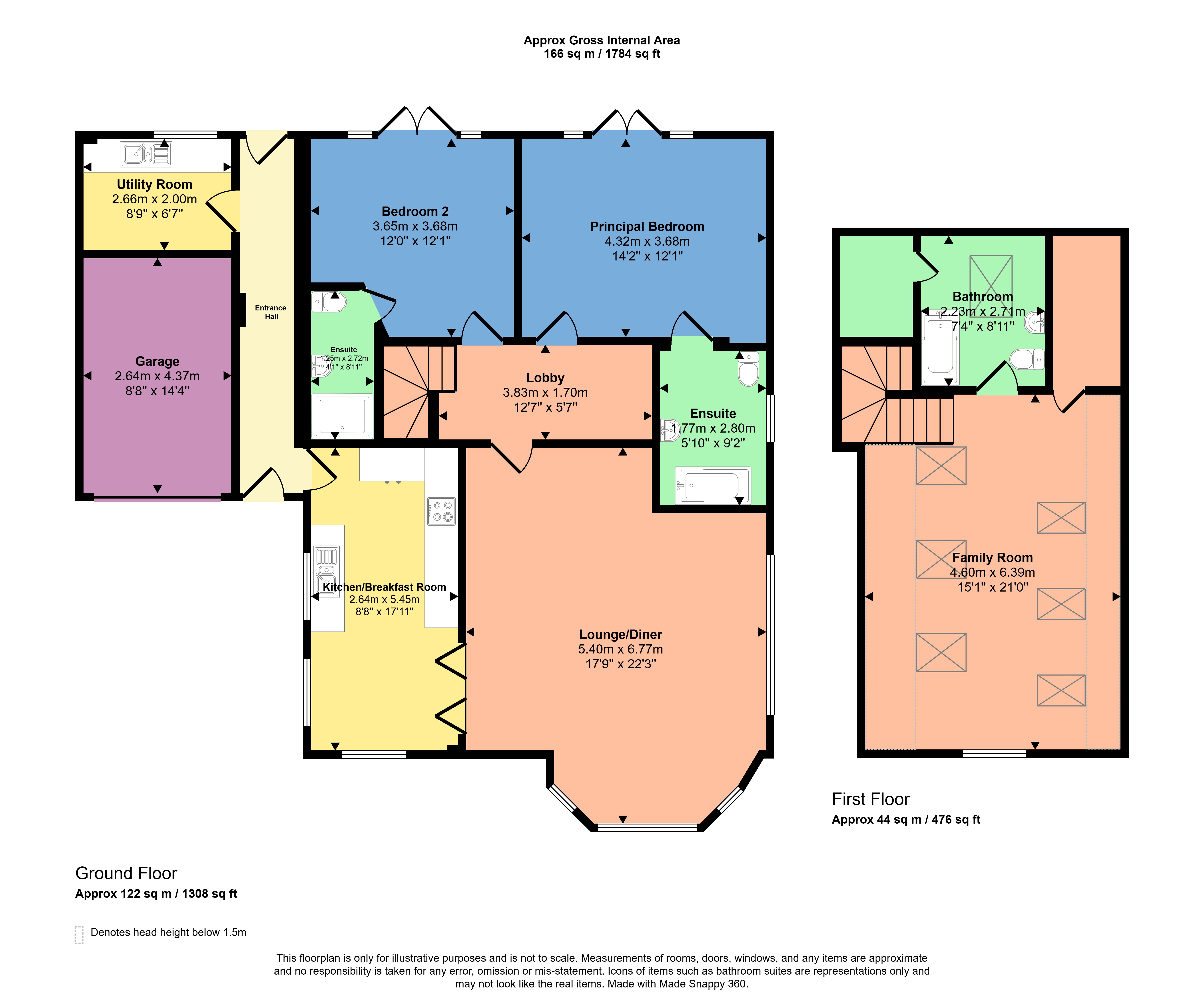 Cranford,, The Crescent, Bude floorplan