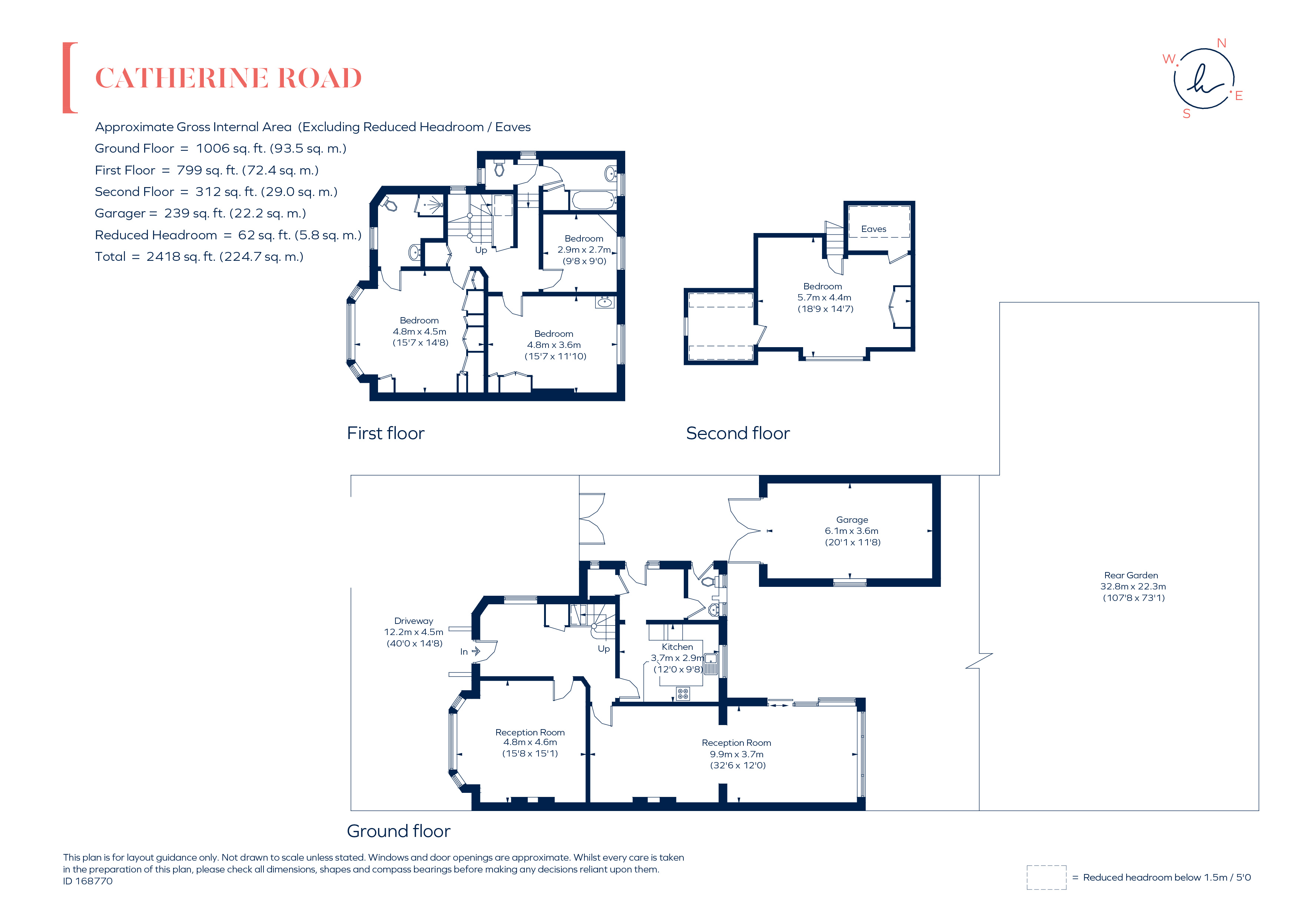 5, Catherine Road, Surbiton floorplan