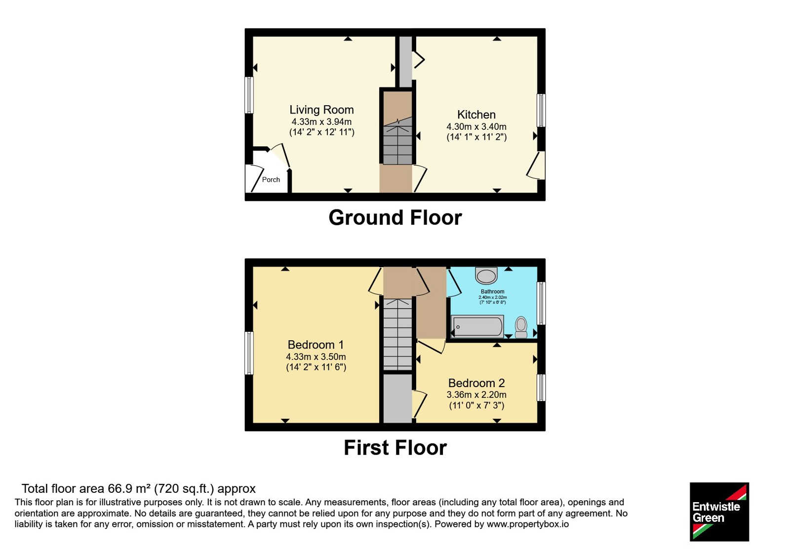 9, Cross Skelton Street, Lancashire floorplan