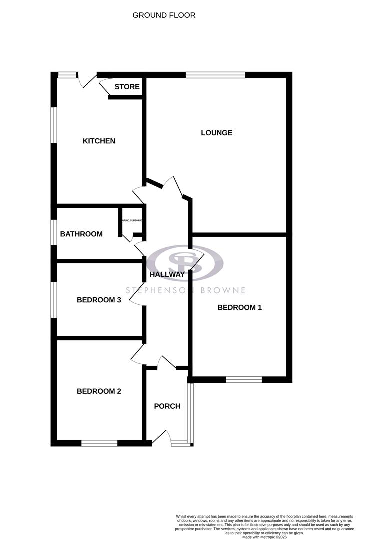 9, Anderson Close, Crewe floorplan