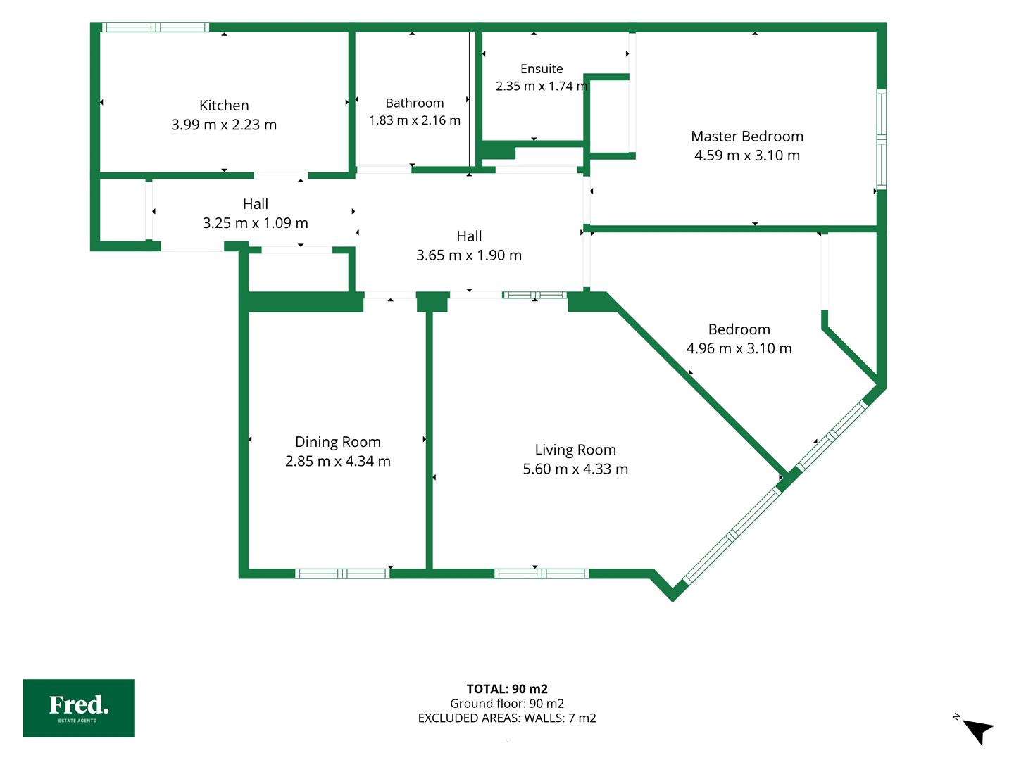 2B Elvan Court, Elvan Street, Motherwell floorplan