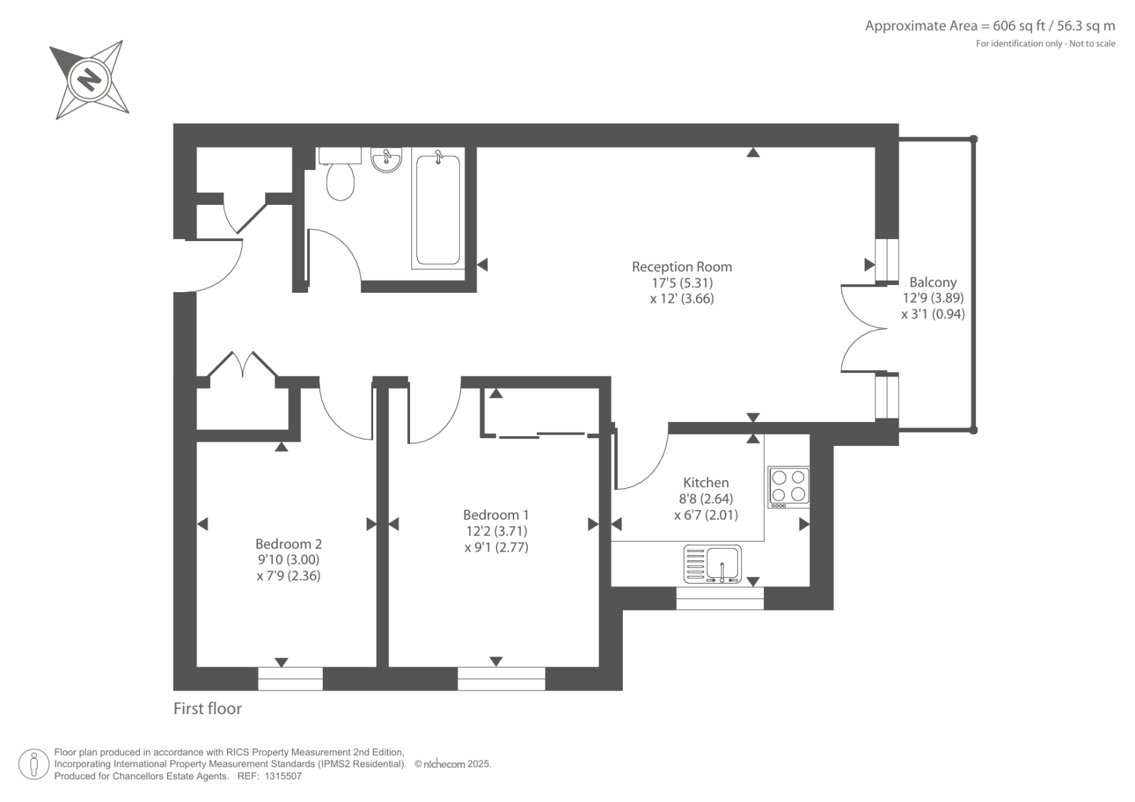5, Sunning House, Ascot floorplan