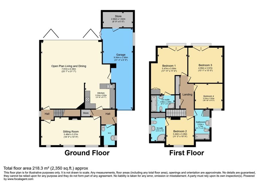 30, Crown Road, Billericay floorplan