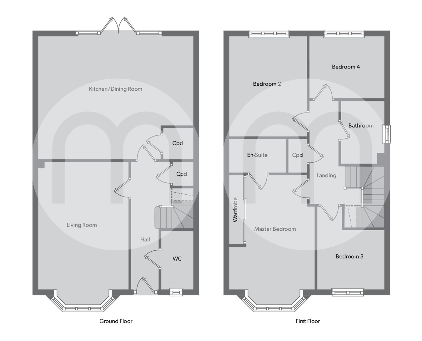 23, Dowsett Drive, Witham floorplan
