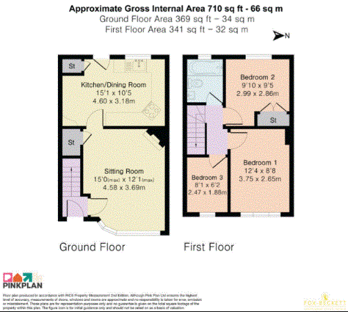 3, Piggotts Road, Reading floorplan