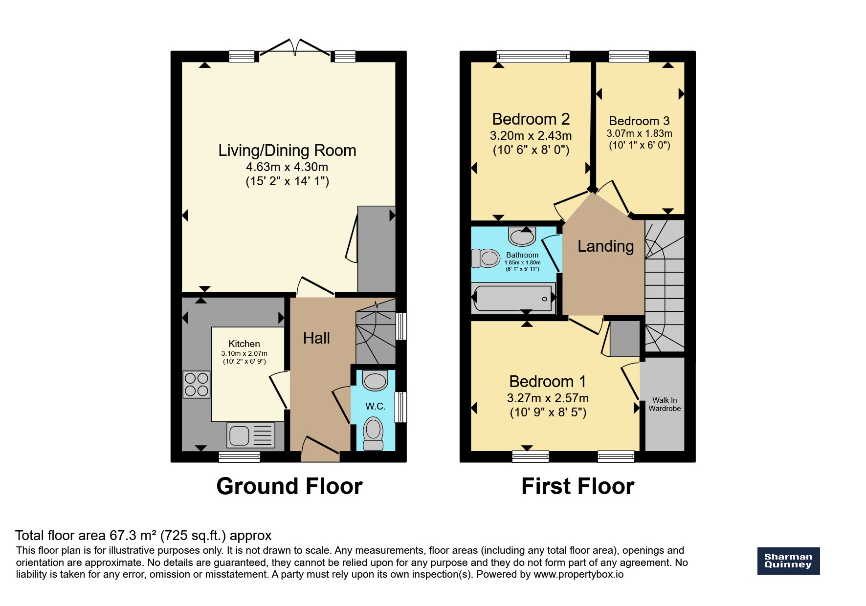 108, Gumcester Way, Huntingdon floorplan