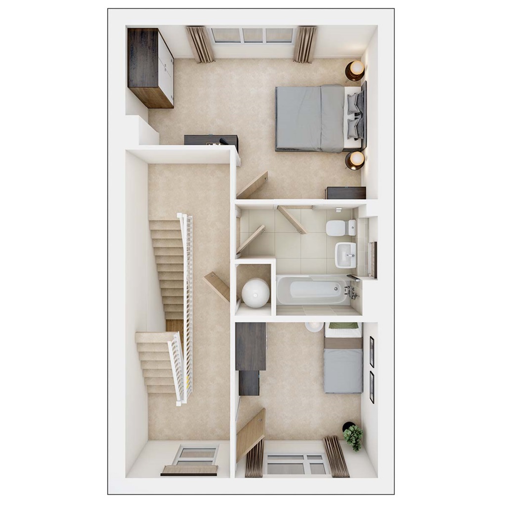 The Trelton - Plot 6, The Mill, Highgrove Crescent, Polegate floorplan