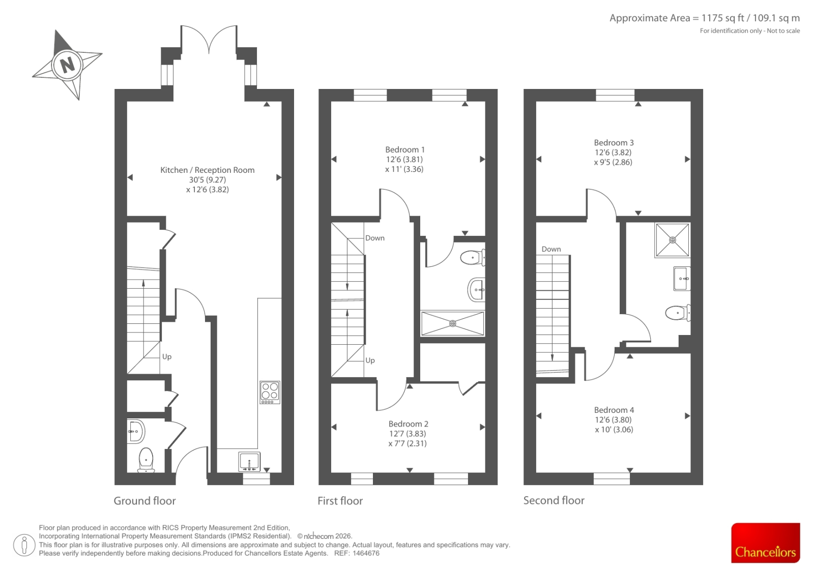 13, Smiles Place, Woking floorplan