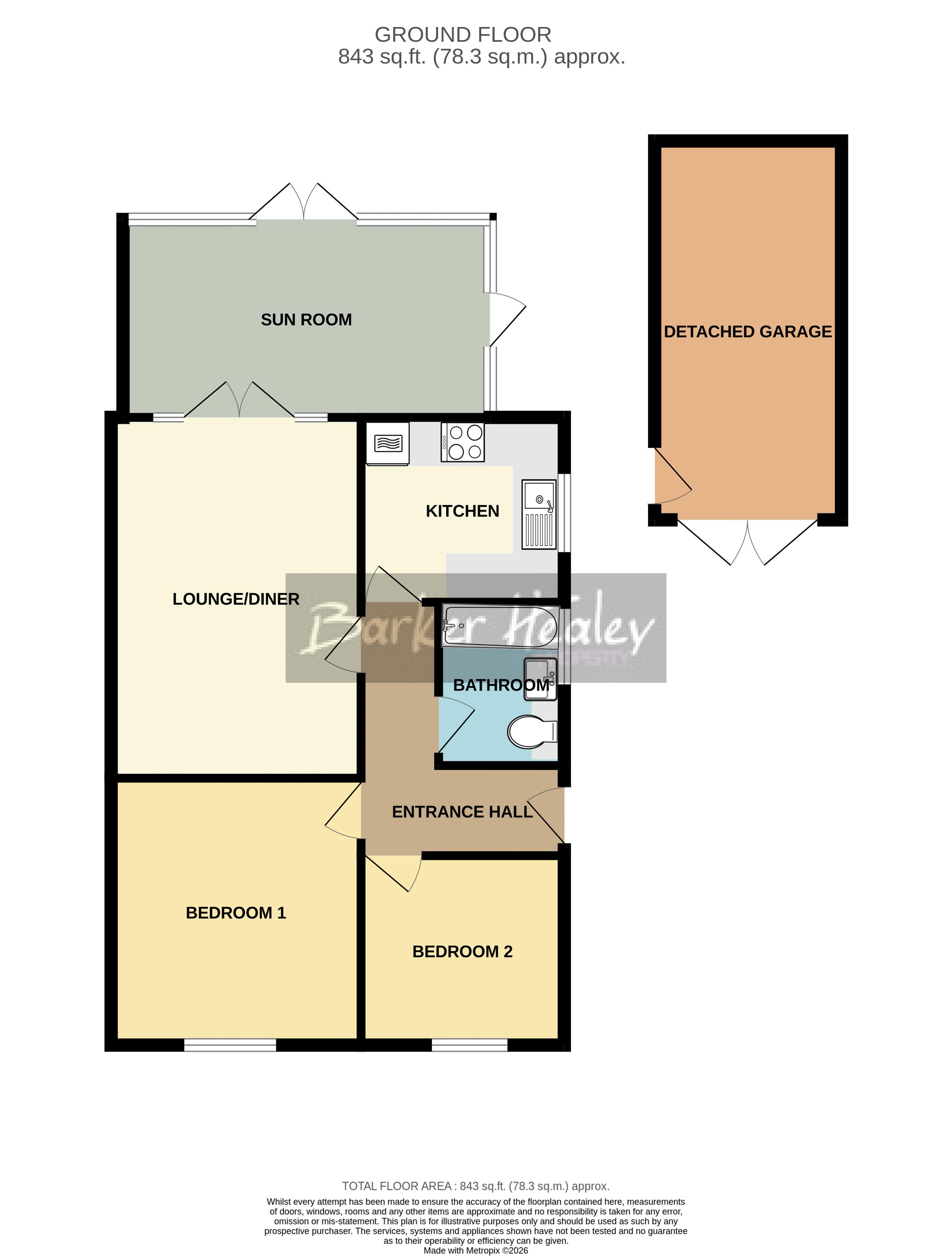 27, Broomfield Road, Newport floorplan
