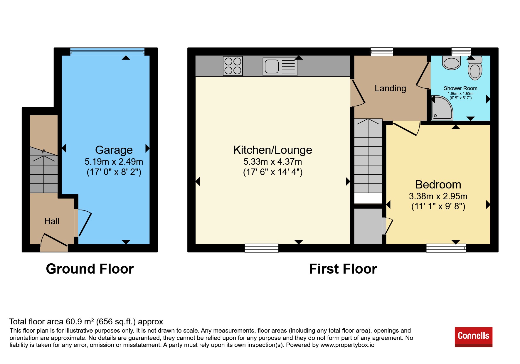 6, Tutors Way, Kidderminster floorplan