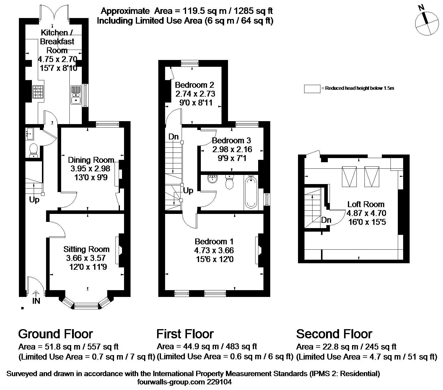 3 Bedrooms Semi-detached house for sale in West Parade, Horsham, West Sussex RH12