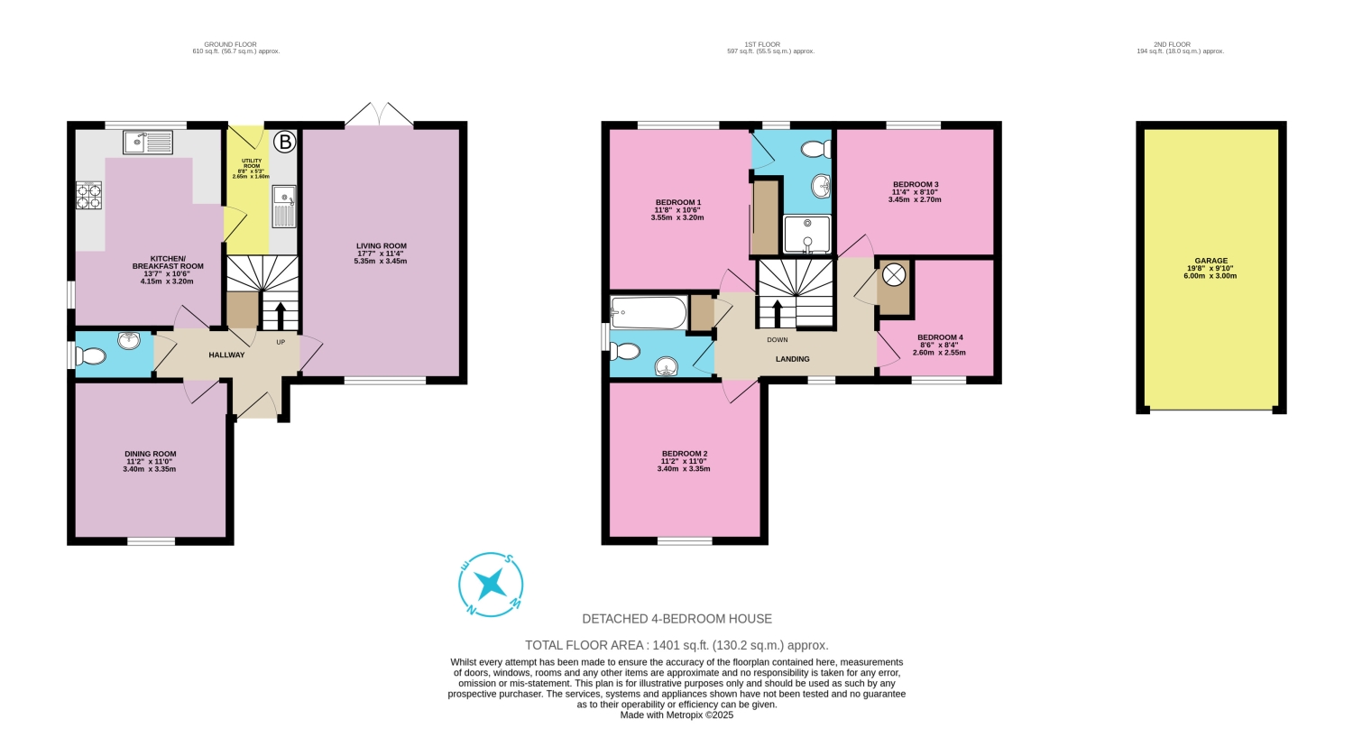 17, Blazey Drive, Wymondham floorplan