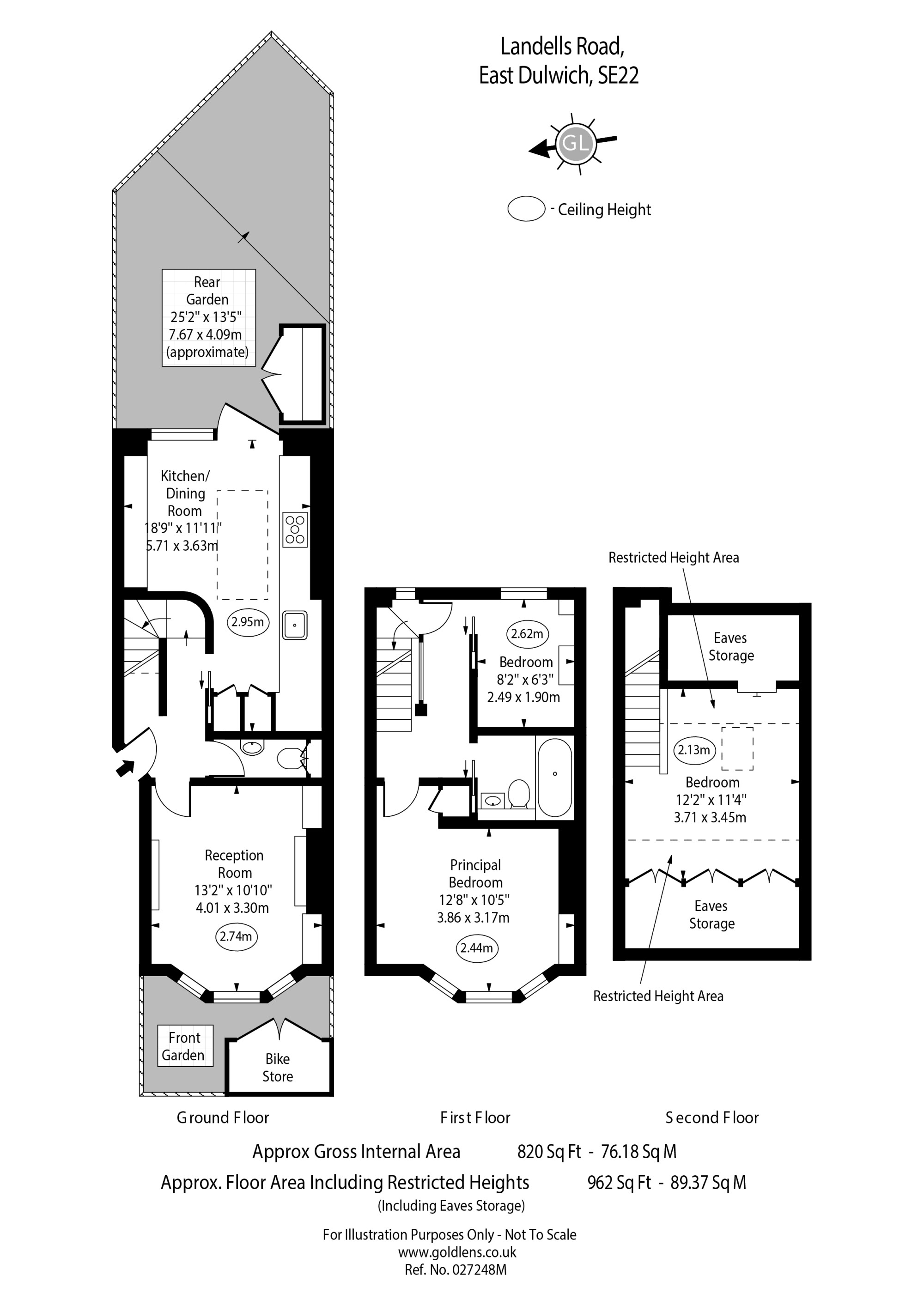 162a, Landells Road, London floorplan