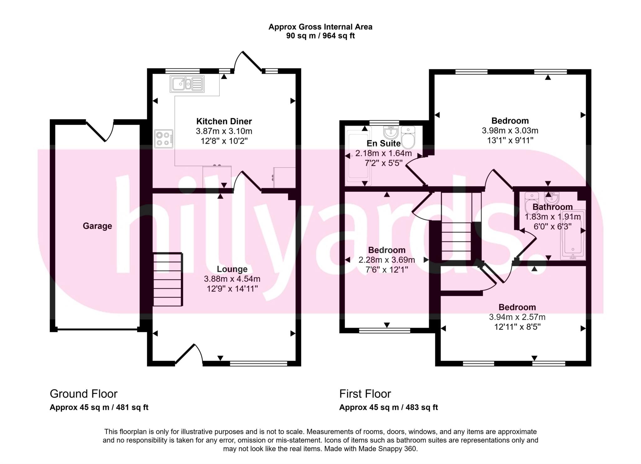 101, Lark Vale, Aylesbury floorplan
