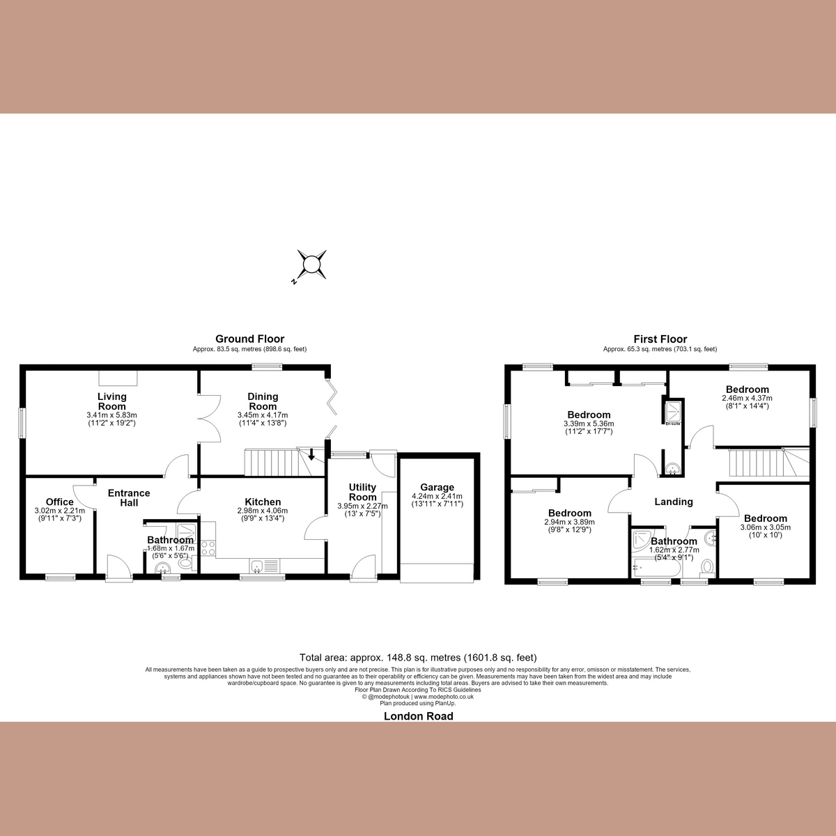 374, London Road Benfleet Essex, Benfleet floorplan
