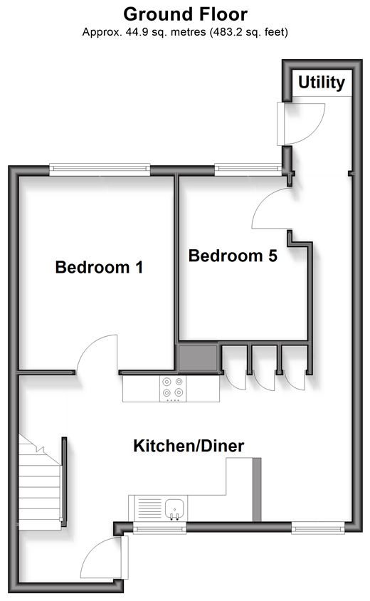 Honeywood Close, Canterbury floorplan
