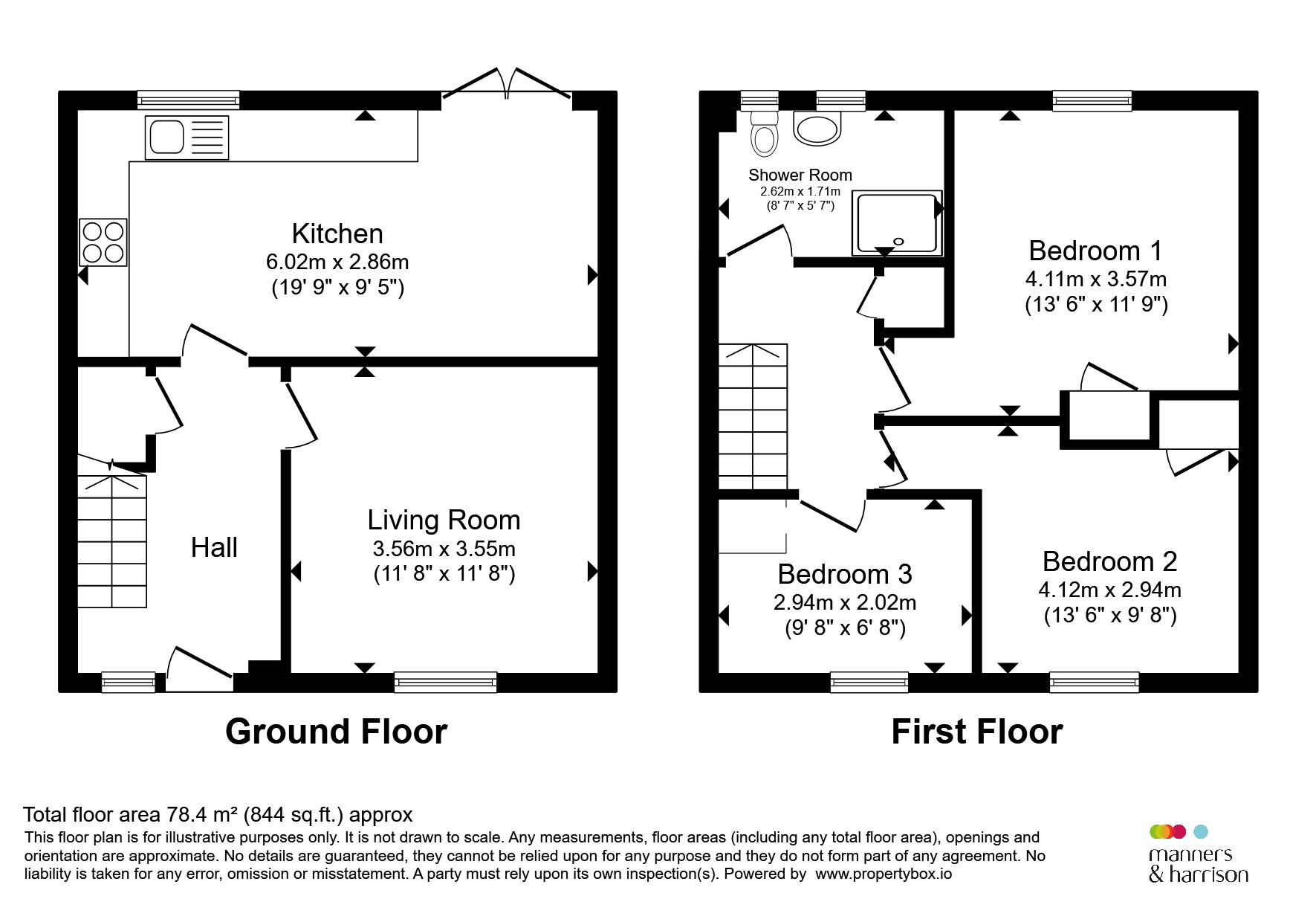 90, Oak Hill, Middlesbrough floorplan