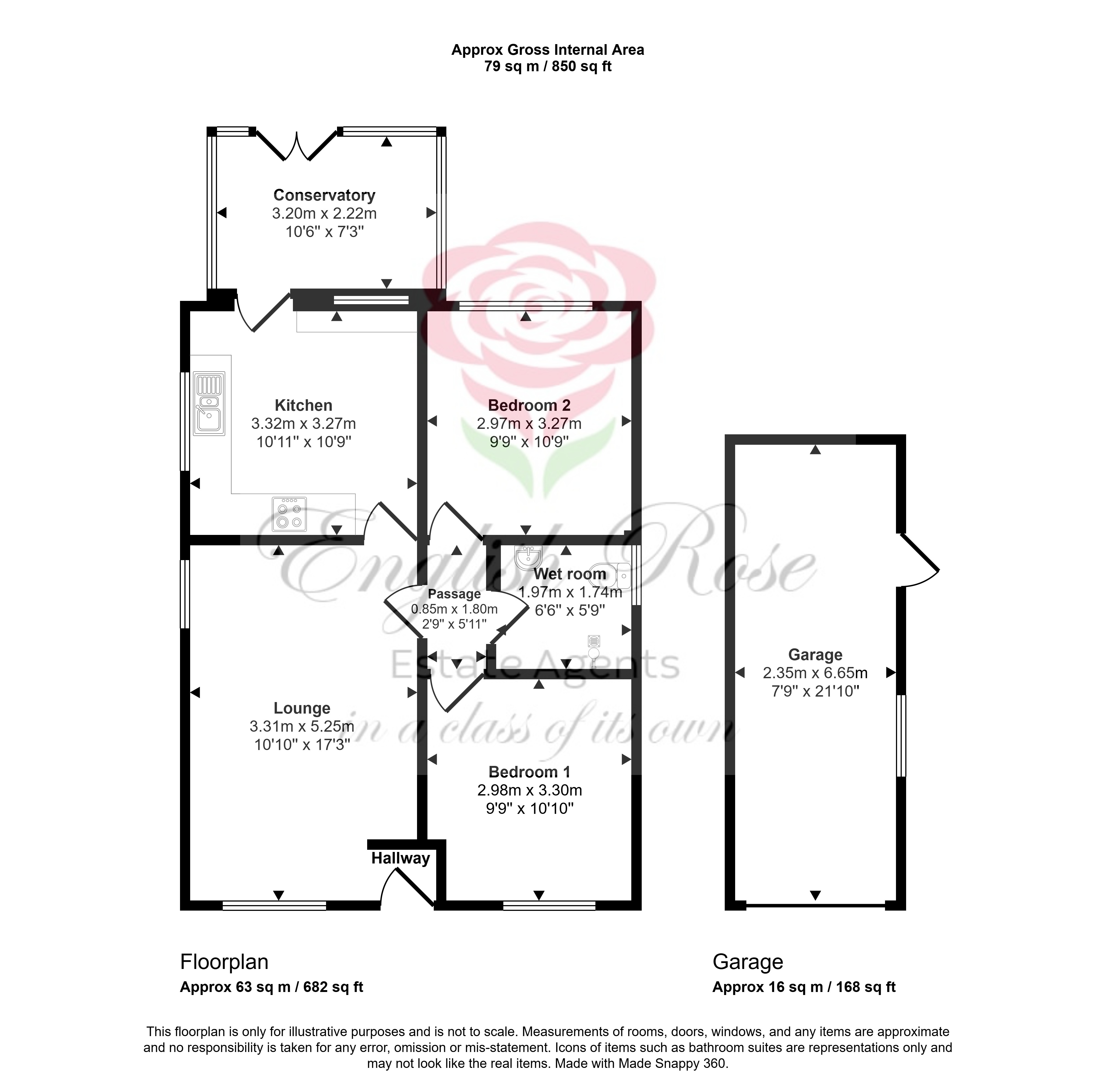 5, Chapel Street, Kirkby in Ashfield floorplan