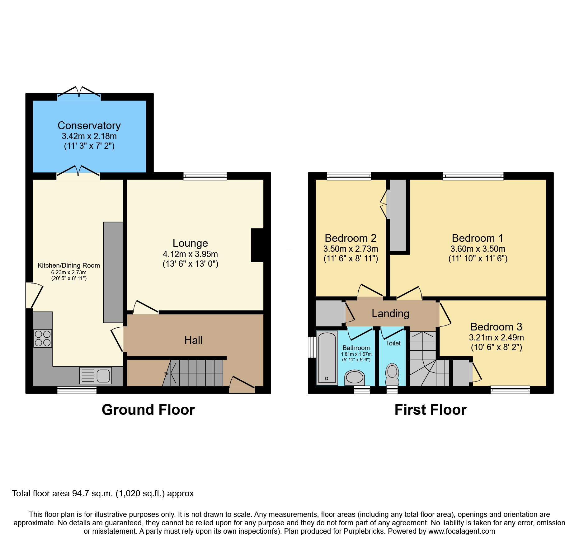 107, Military Road, Pembroke Dock floorplan