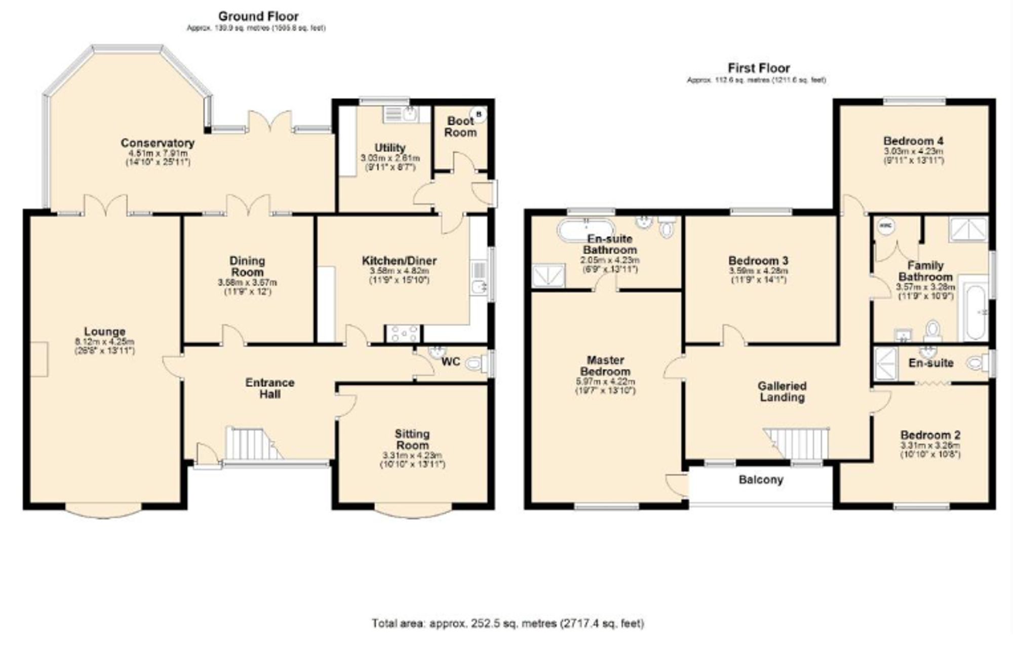 7 Clixby Lane, Barnetby floorplan