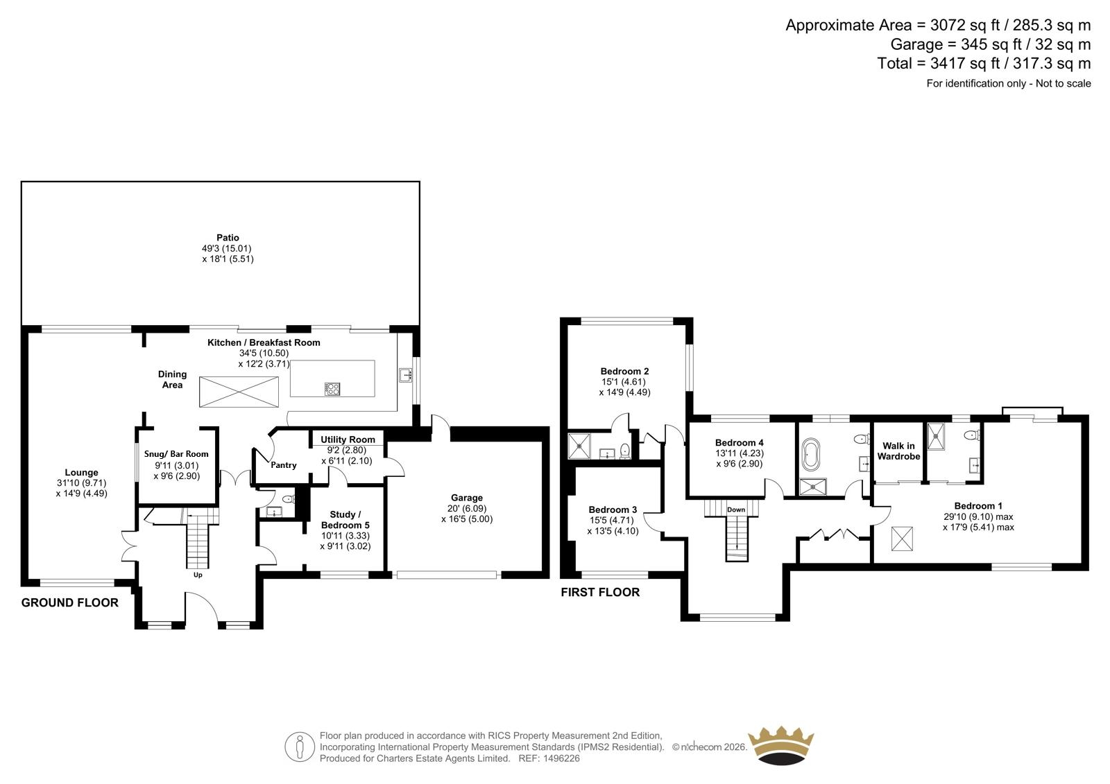 20, Hadrian Way, Southampton floorplan