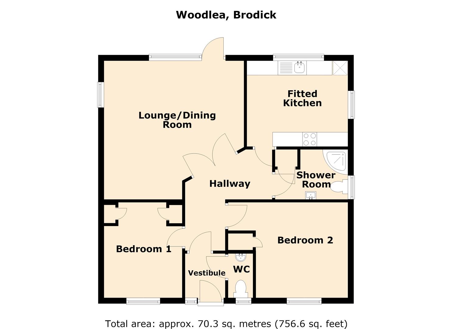 Woodlea, Isle Of Arran floorplan