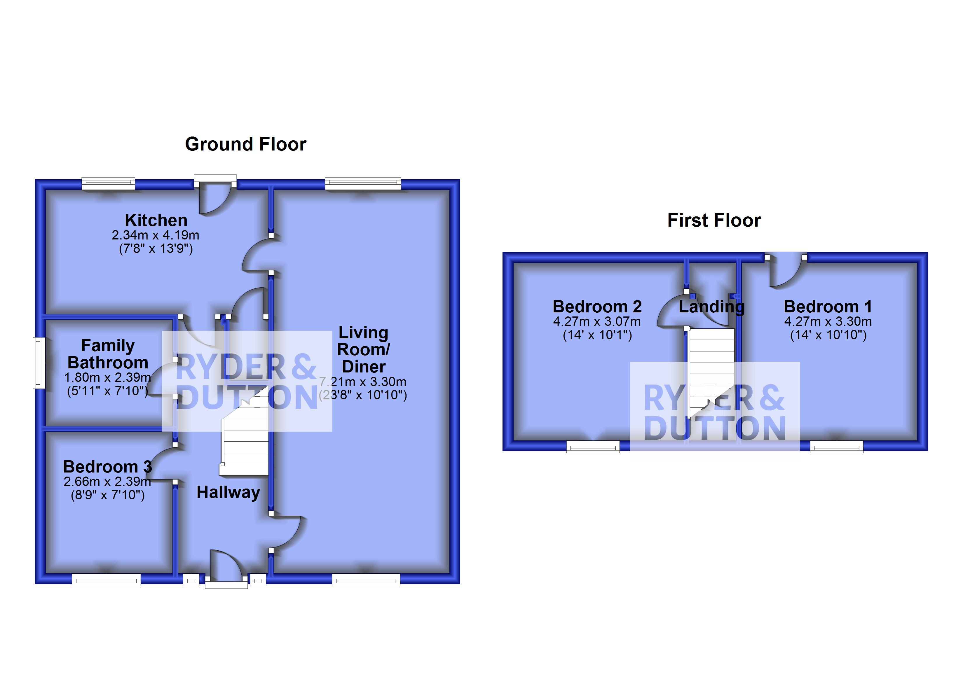 8, Glendale Close, Greater Manchester floorplan