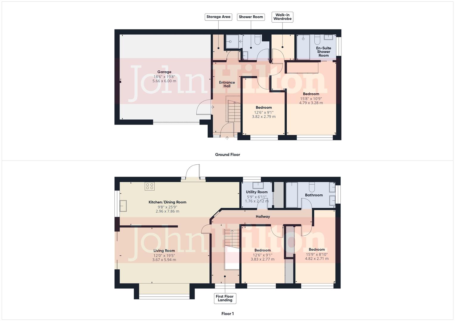 'Hillside', Ovingdean Road, Brighton floorplan