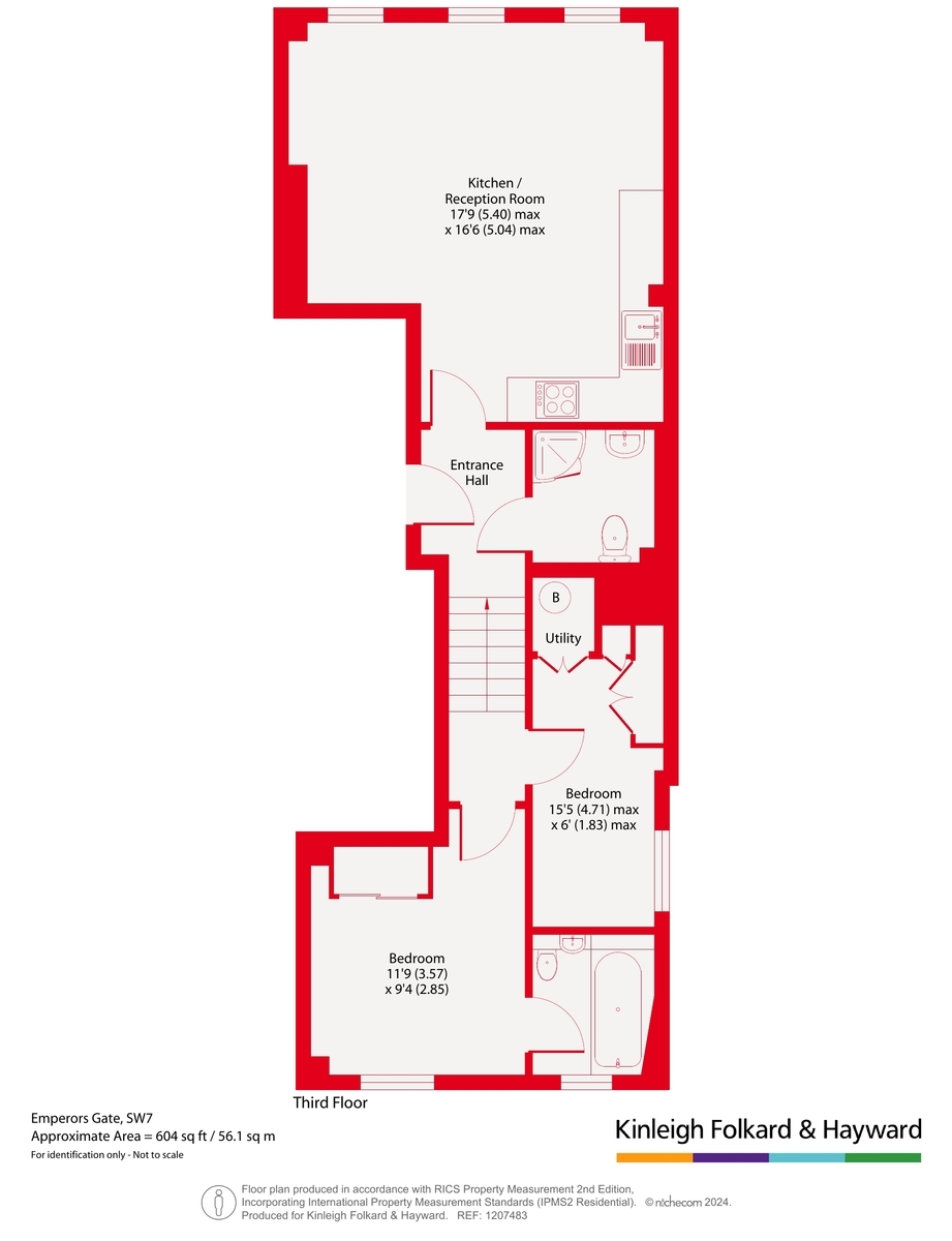 Emperors Gate, London floorplan