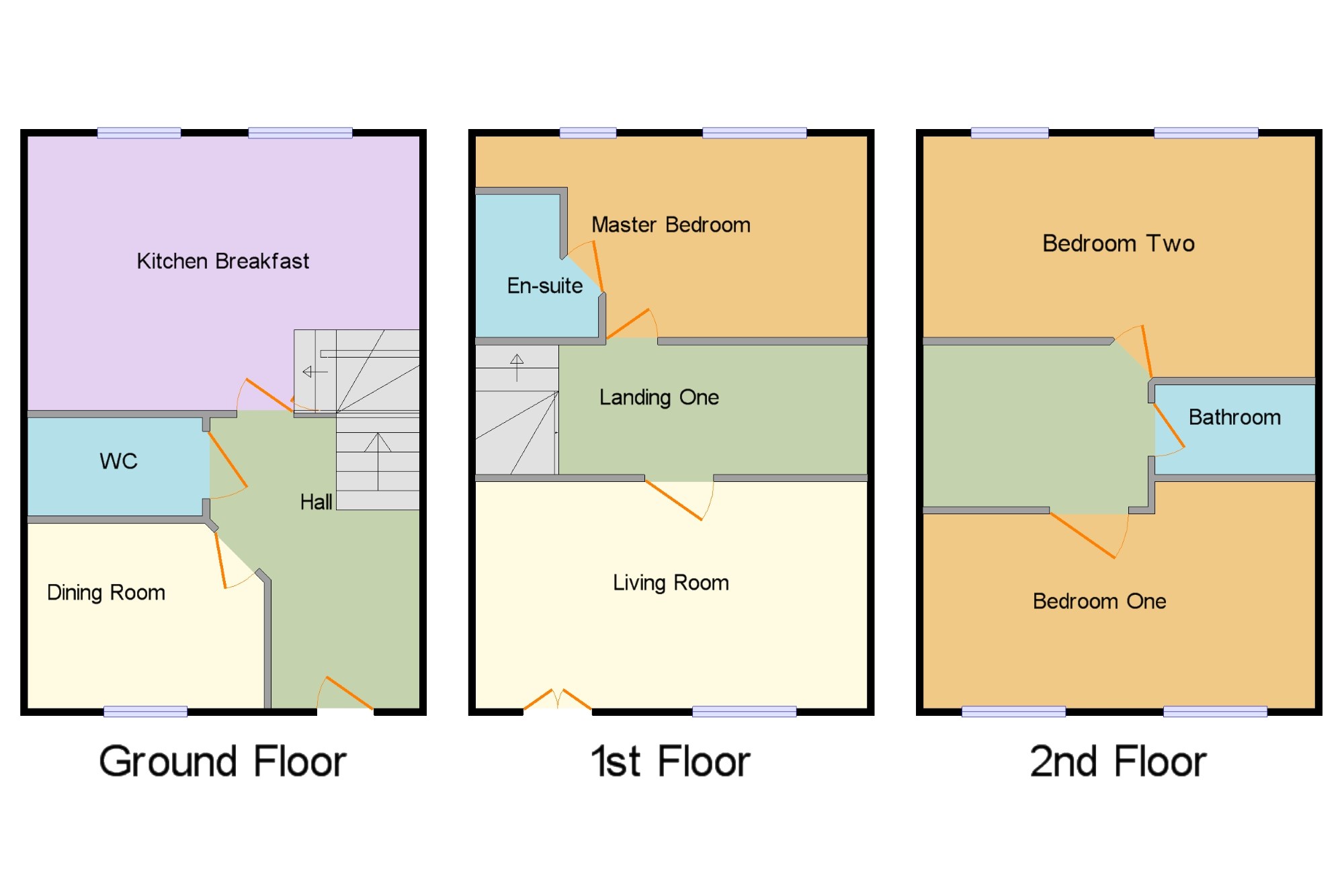 3 Bedrooms Terraced house for sale in Pond Chase, Hockley SS5