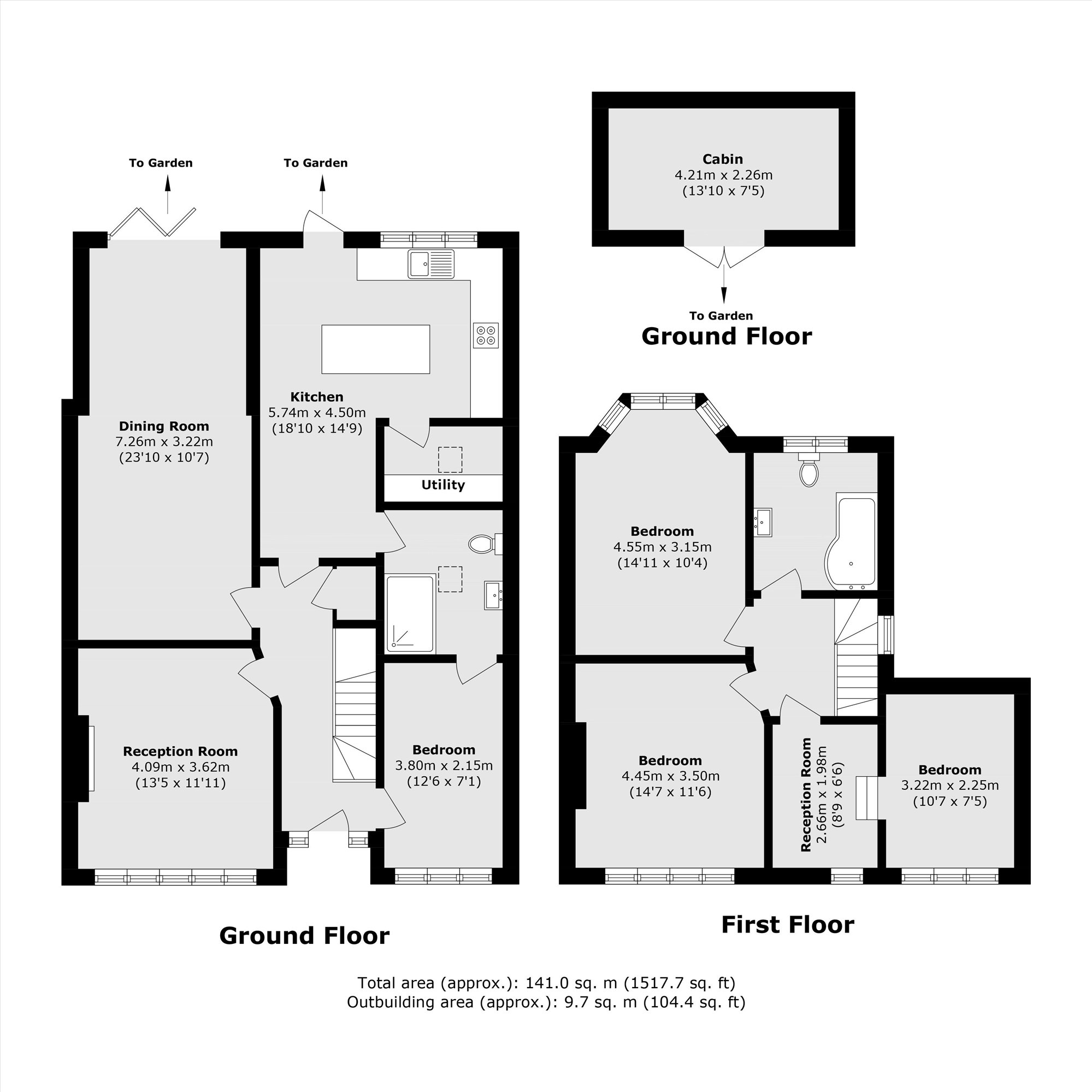58, Elmbridge Avenue, Surbiton floorplan