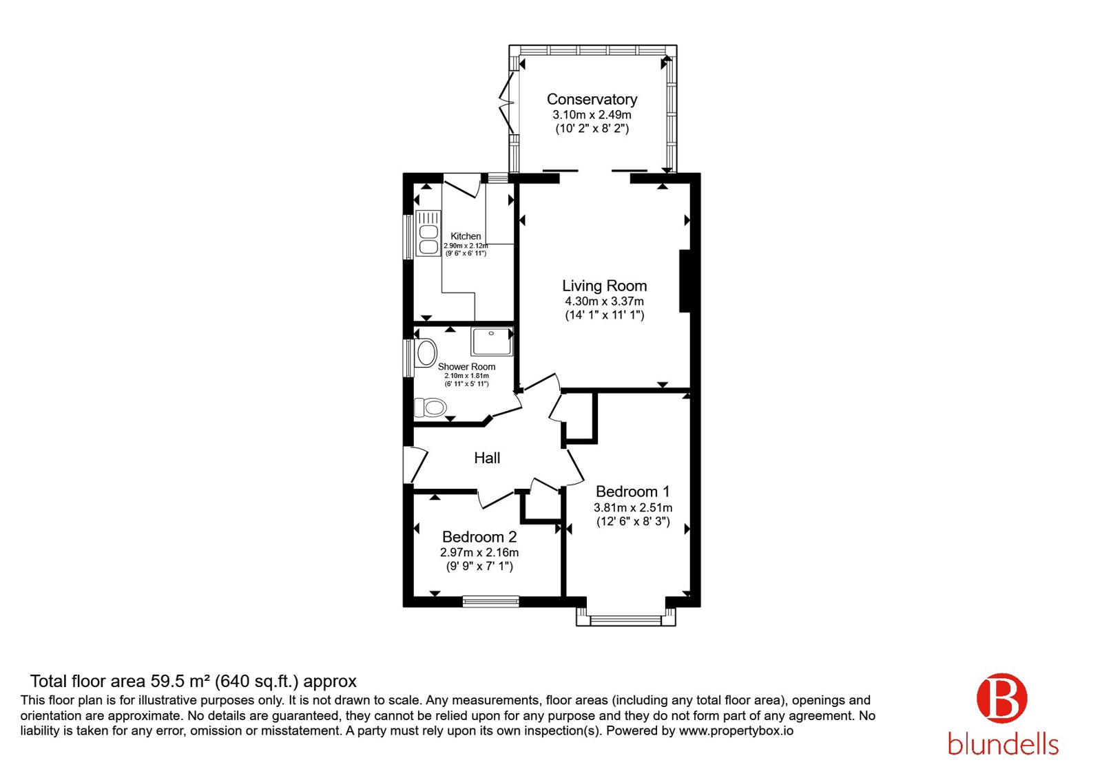 30, Moorthorpe Way, Sheffield floorplan