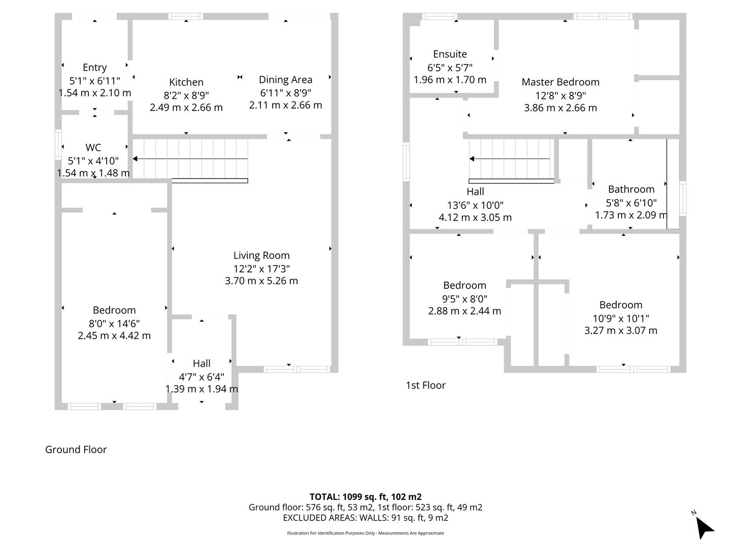 4, Paddock Court, Carluke floorplan
