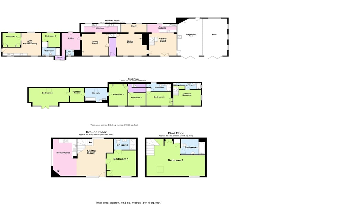 Redhays Farm, Broadwoodkelly, Winkleigh floorplan
