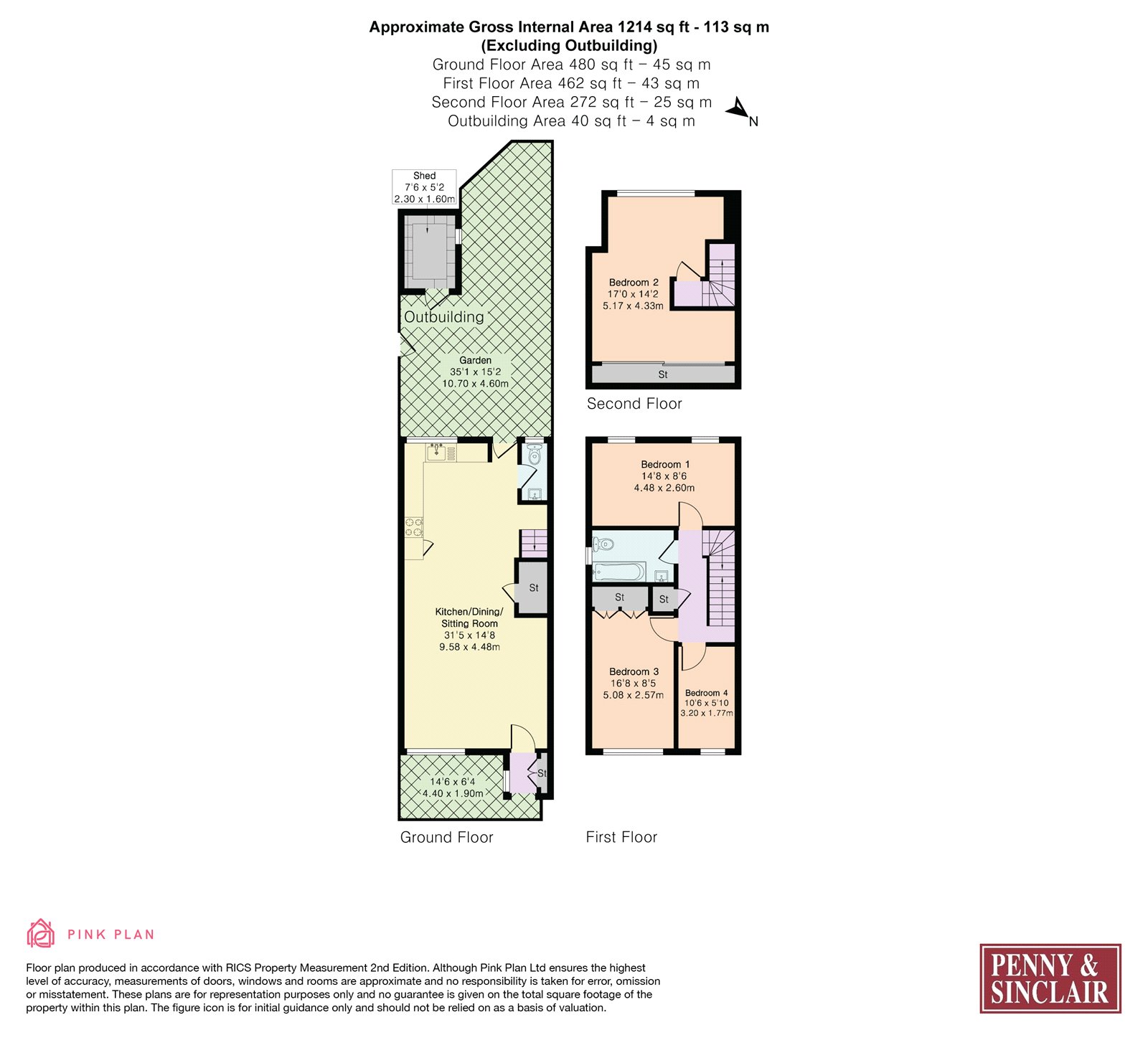 70, Cardigan Street, Oxfordshire floorplan