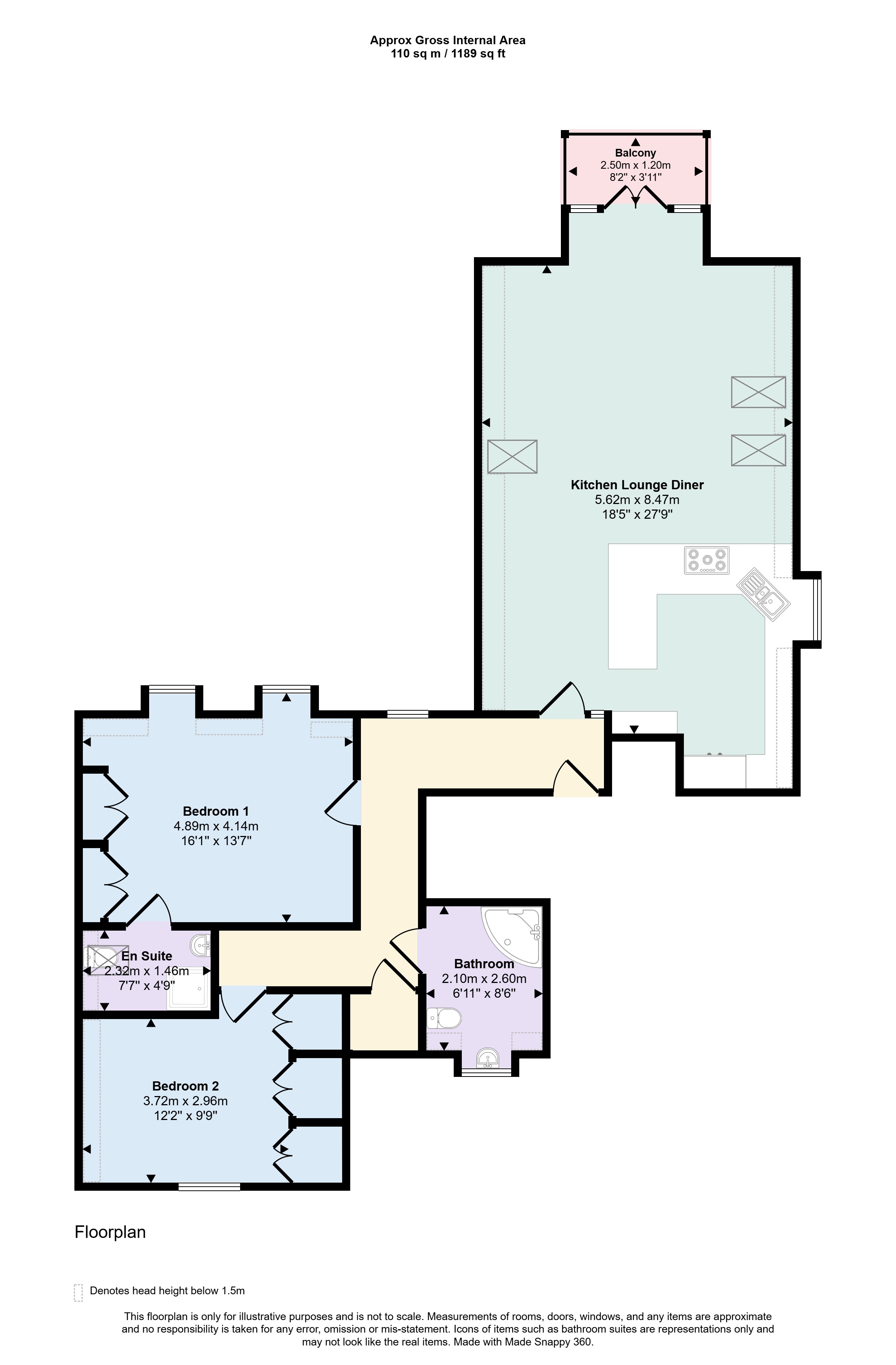 8 Ships Point, 10, Alton Road, Dorset floorplan