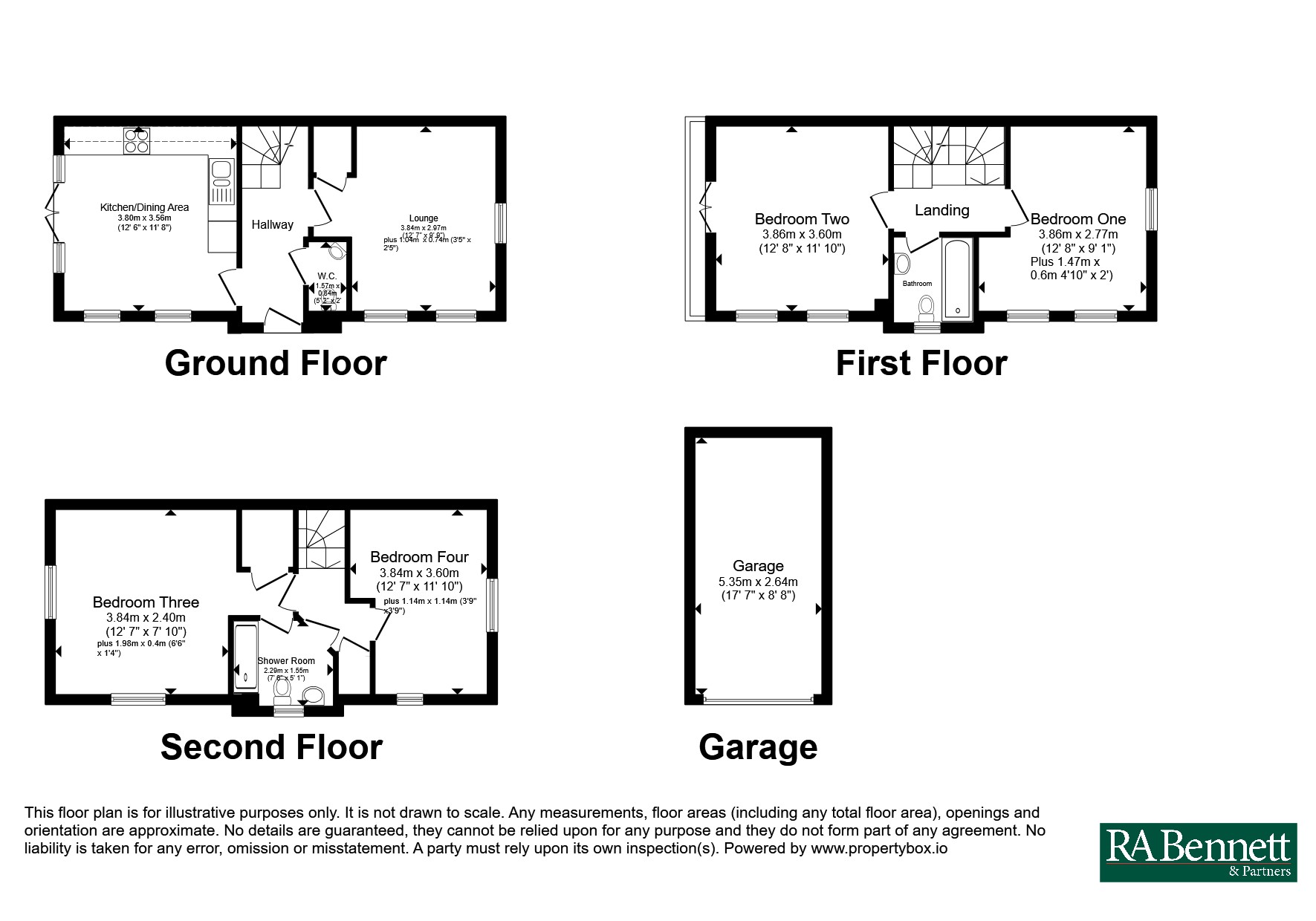 6, Willis Place, Worcestershire floorplan
