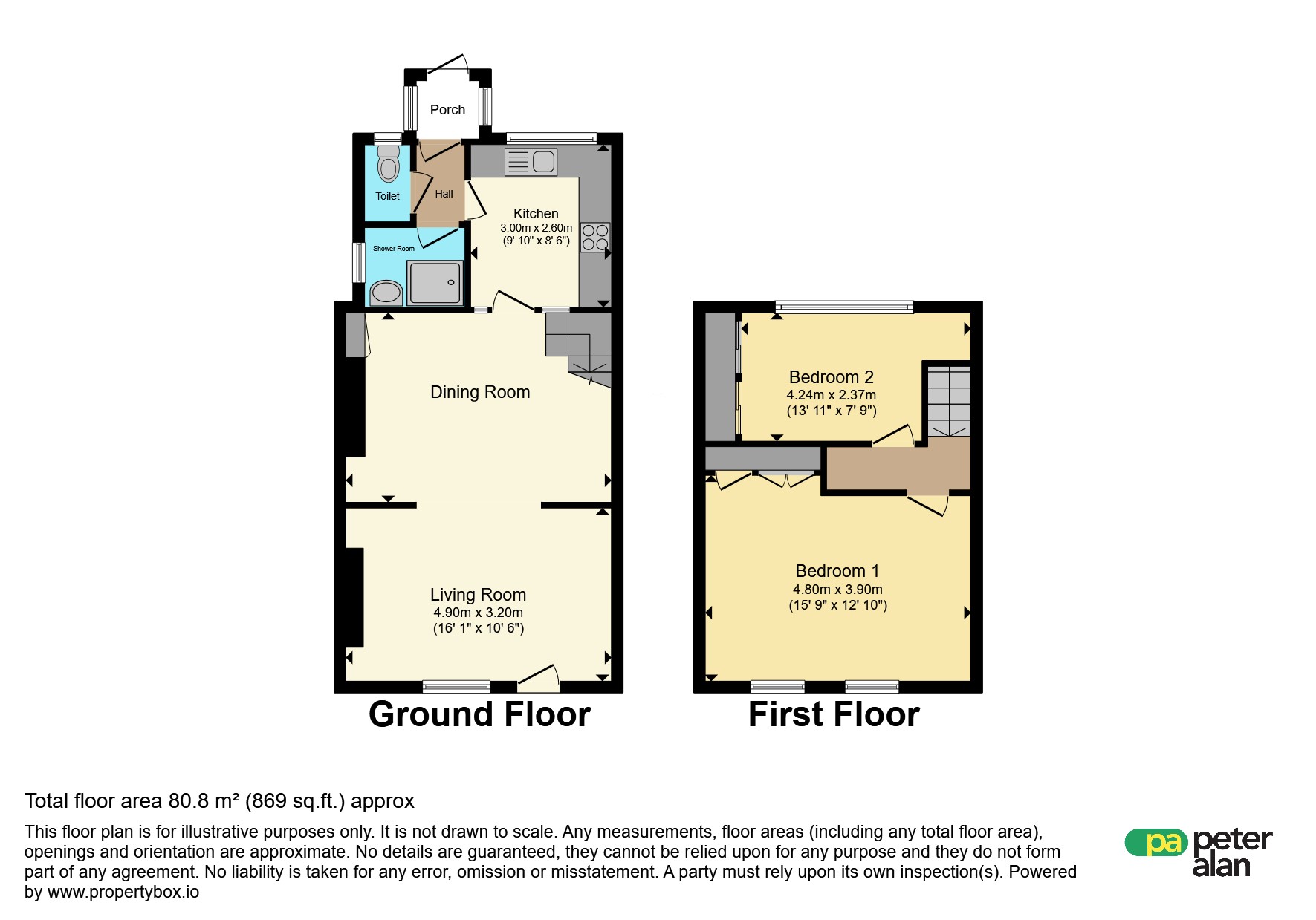 21, Lewis Street, Caerphilly floorplan