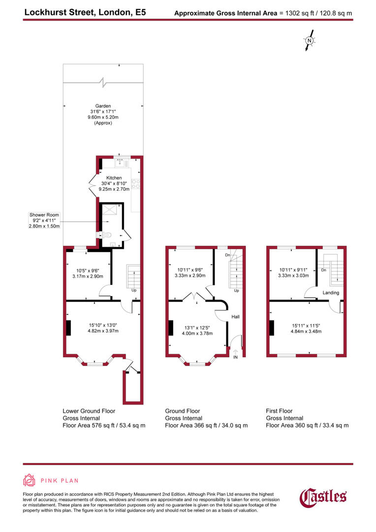 47, Lockhurst Street, London floorplan