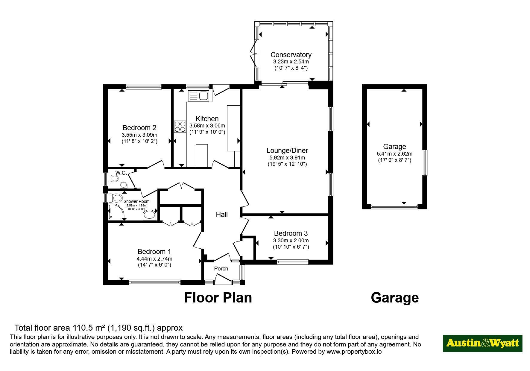43, Dewlands Way, Dorset floorplan
