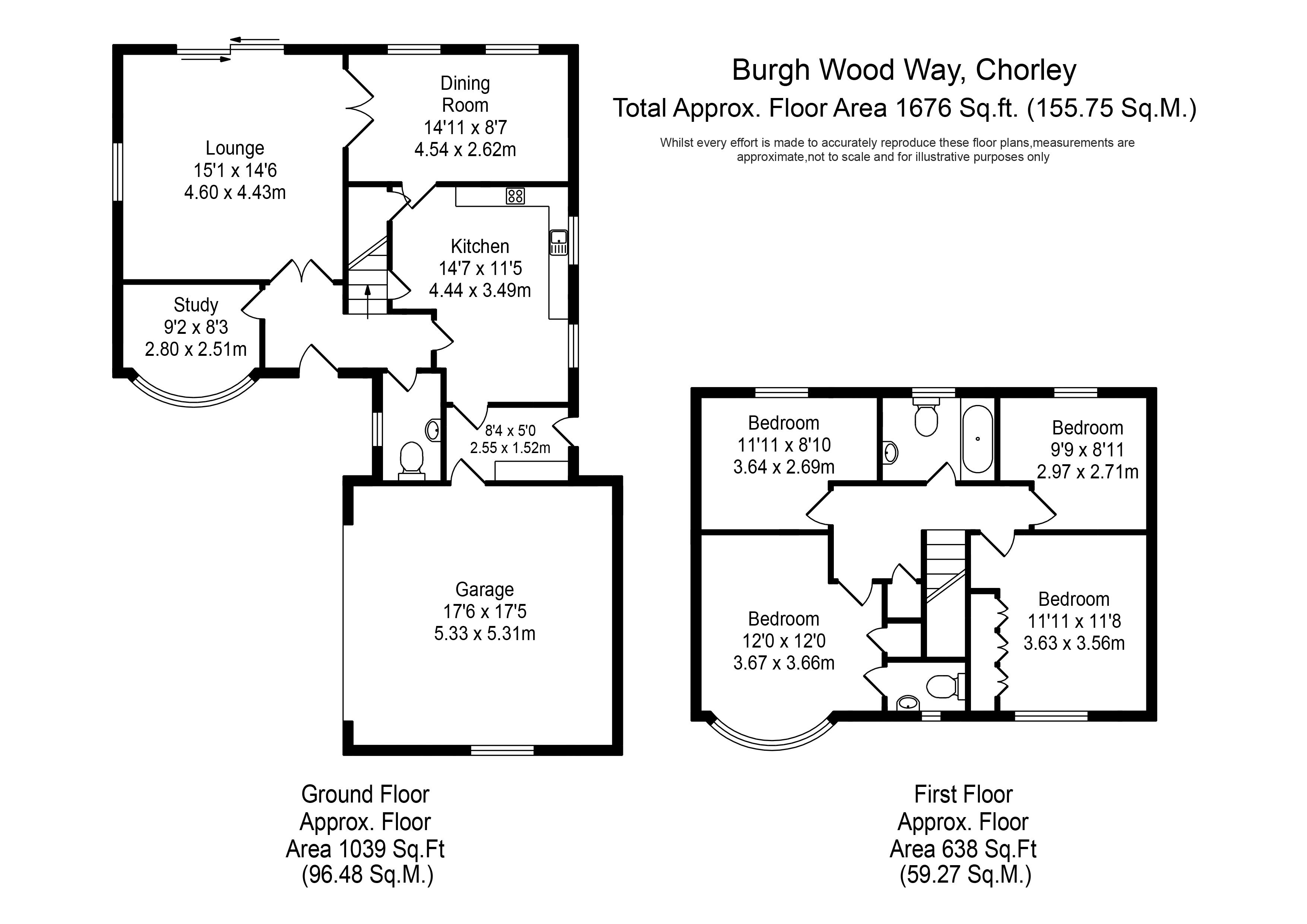 4 Bedrooms Detached house for sale in Burgh Wood Way, Chorley PR7