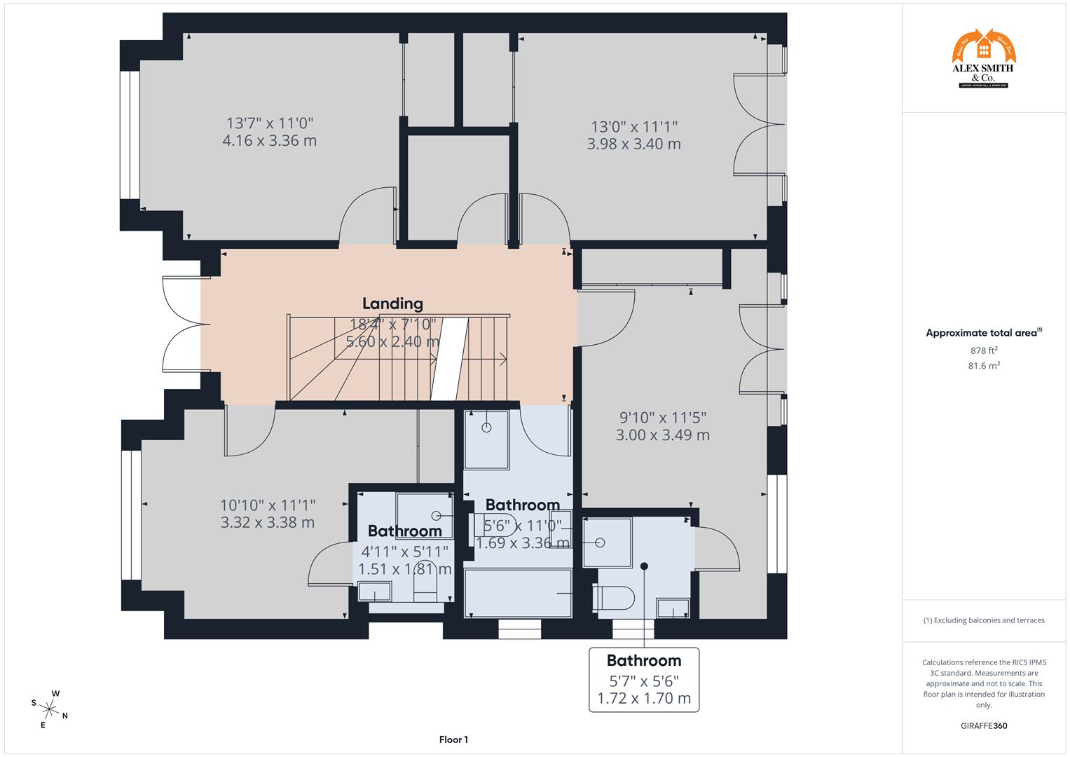 151, Coleshill Road, Beaufort Park, Birmingham floorplan