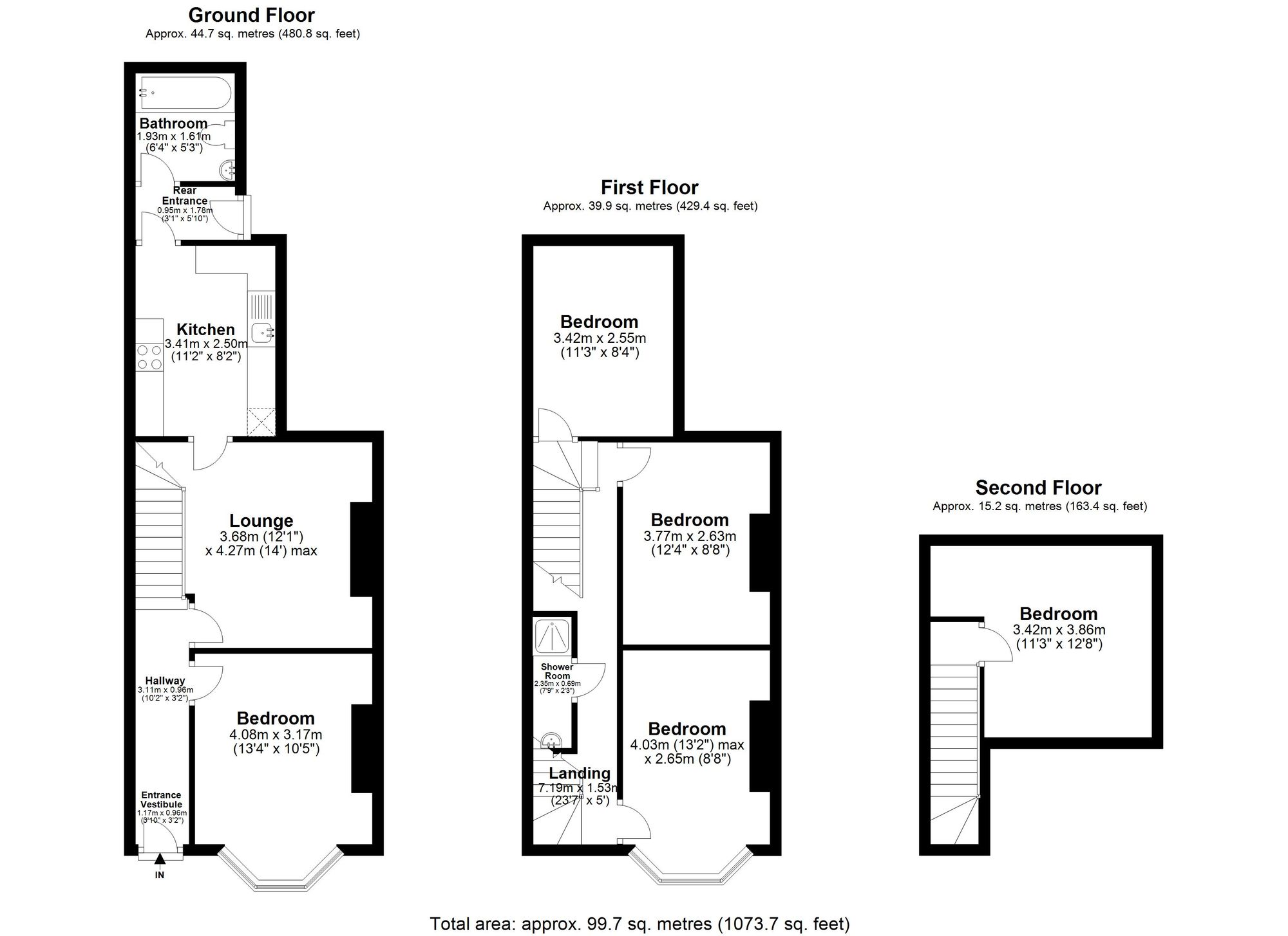 137 Hall Lane, Liverpool floorplan