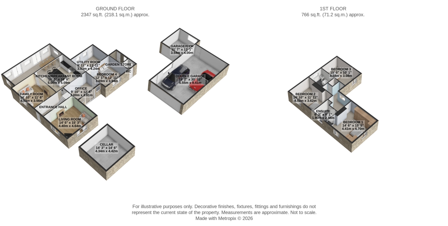 Hopefield House, 462, Dunford Road, Holmfirth floorplan