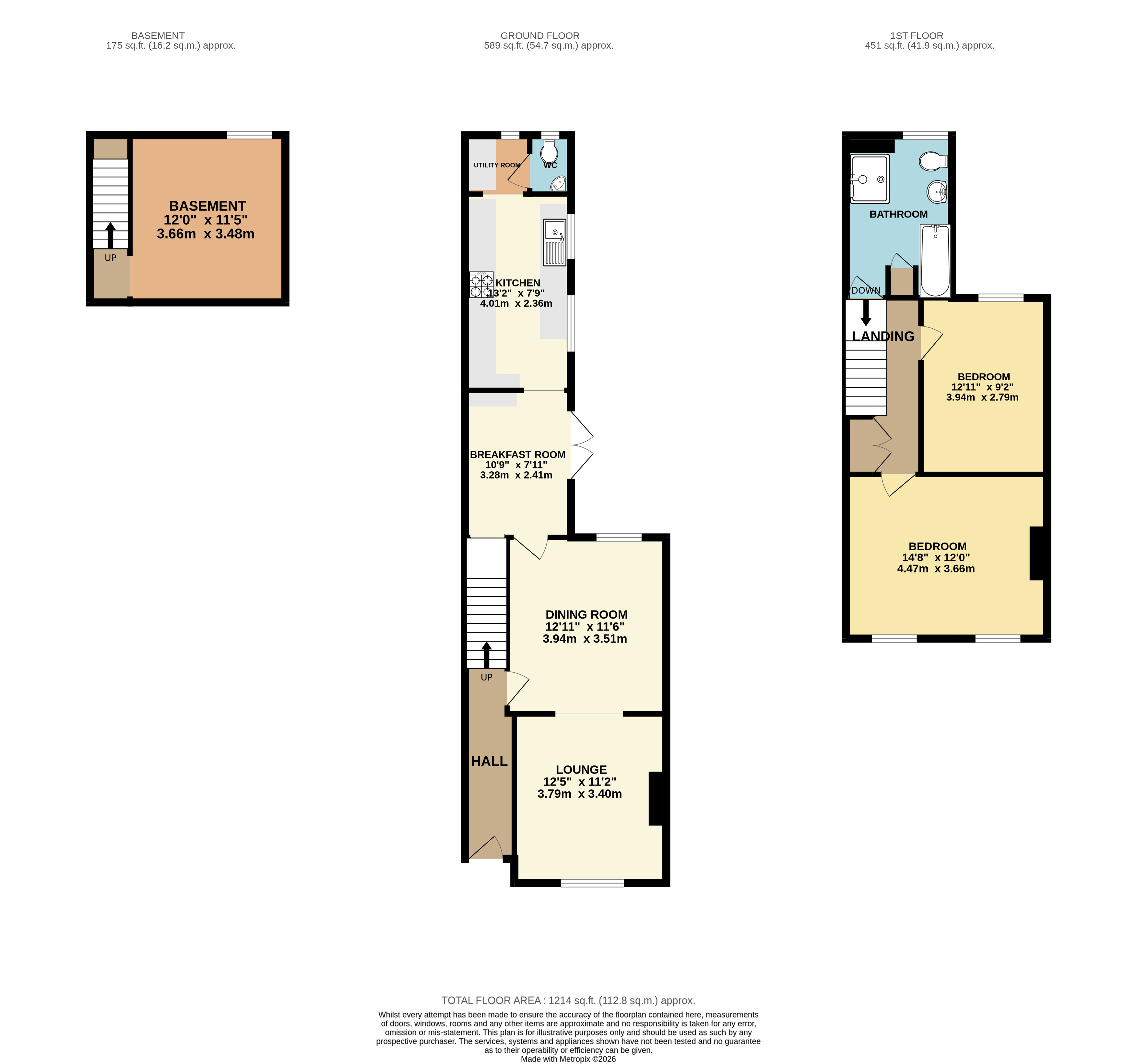 Oxford Street, Wolverton, Milton Keynes floorplan