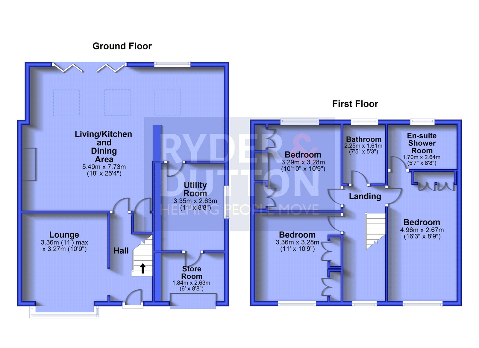 54, Church Road, Saddleworth floorplan