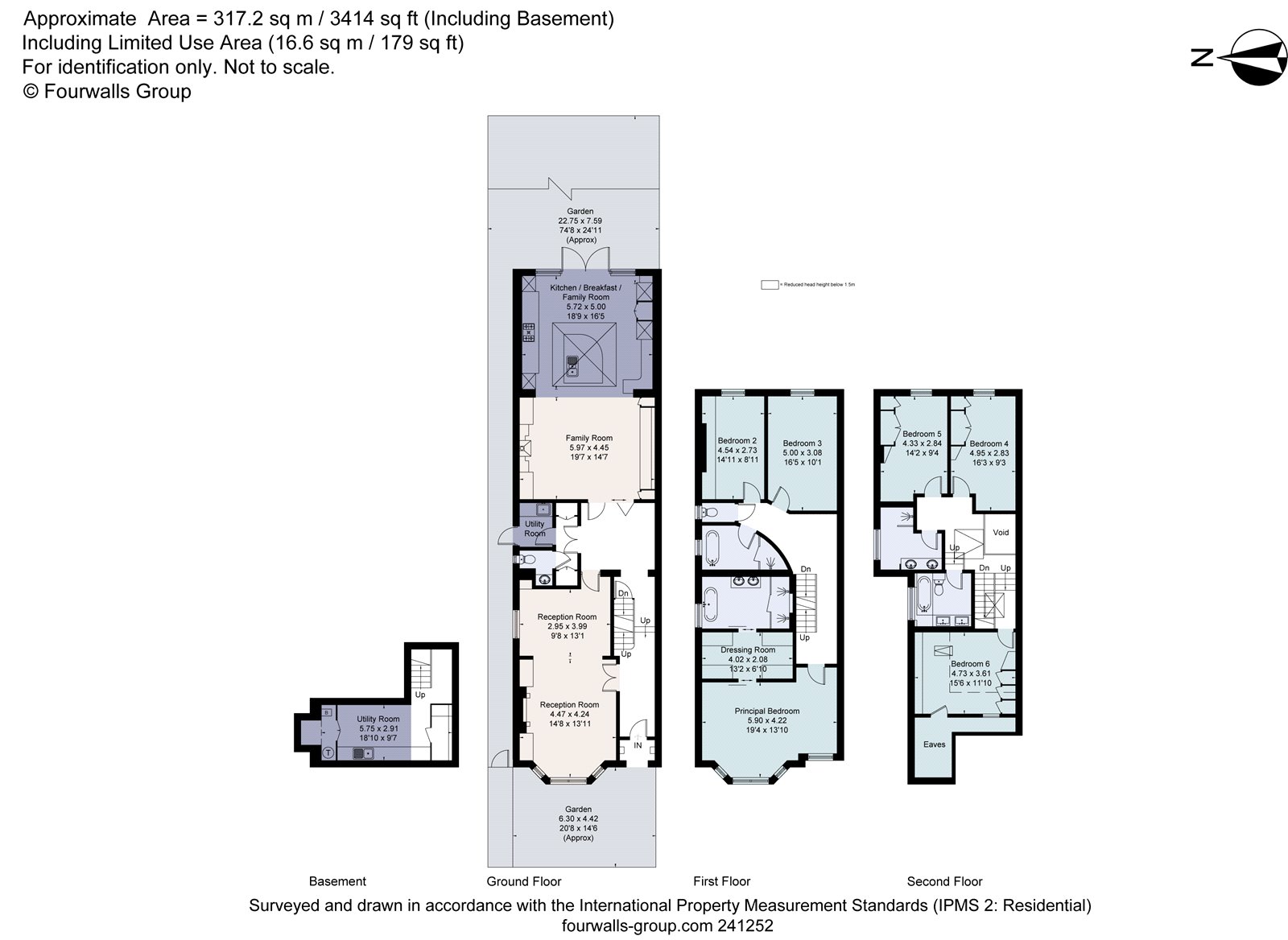 Campion Road, Putney, London SW15, 6 bedroom semidetached house for