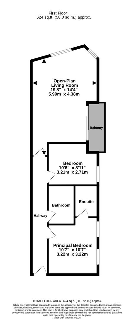 Norwood Road, London floorplan